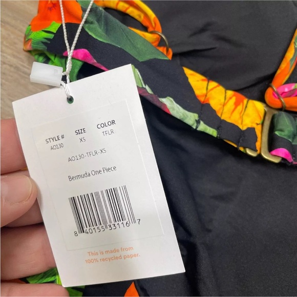 ANDIE The Bermuda One Piece Floral Swimsuit XS - Picture 8 of 11